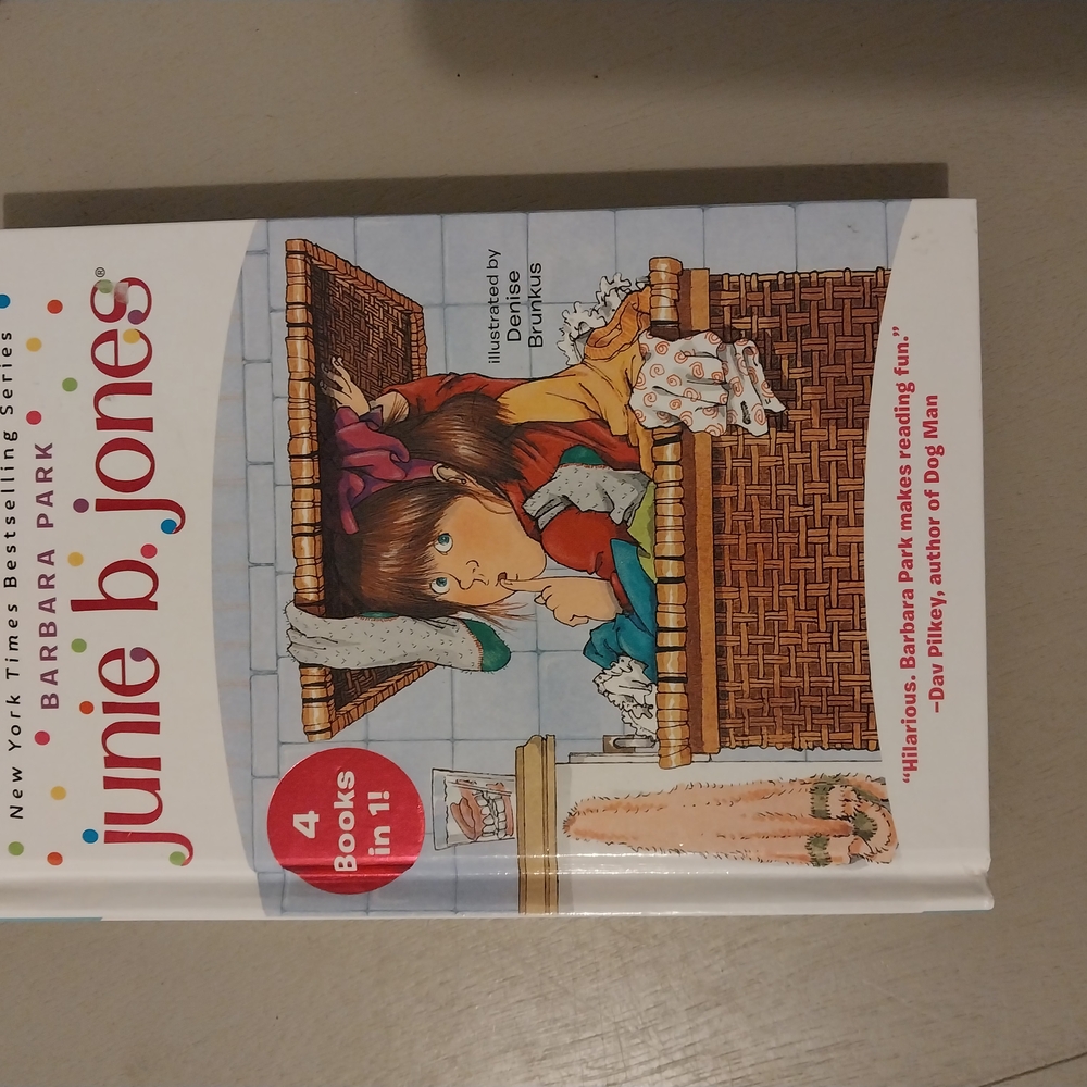 Junie B. Jones 4-Book Set - White and Red
